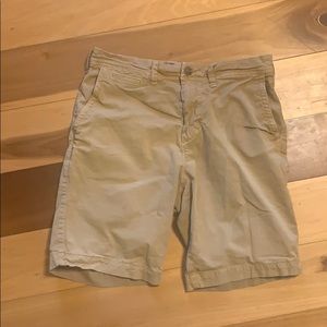 American eagle khaki shorts